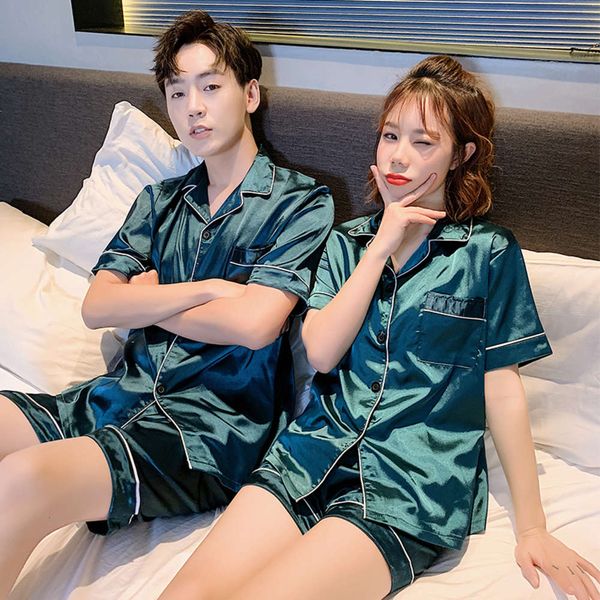 set pyjama yidanna paar polyester night clothing short mouwen summer sleep imitation side women paja, Black;brown
set pyjama yidanna paar polyester night clothing short mouwen summer sleep imitation side women paja, Black;brown