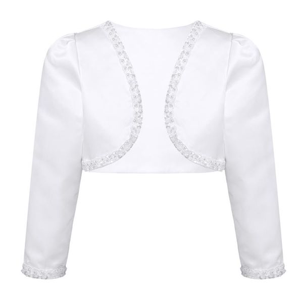 girls beaded bolero shrug long sleeve coat pearls sequins shawl open front cardigan wedding flower girl jacket outwear kids wrap jackets, Blue;gray
girls beaded bolero shrug long sleeve coat pearls sequins shawl open front cardigan wedding flower girl jacket outwear kids wrap jackets, Blue;gray
