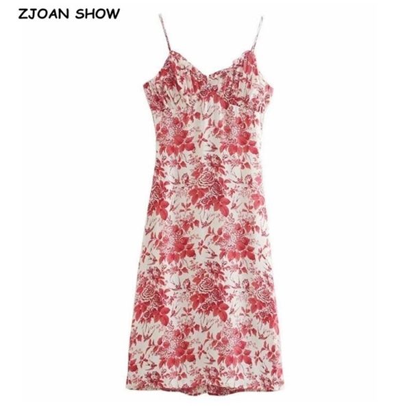 vintage france summer wood ears v neck pink floral print bandage spaghetti strap dress women midi long sling party dresses 210429, Black;gray
vintage france summer wood ears v neck pink floral print bandage spaghetti strap dress women midi long sling party dresses 210429, Black;gray