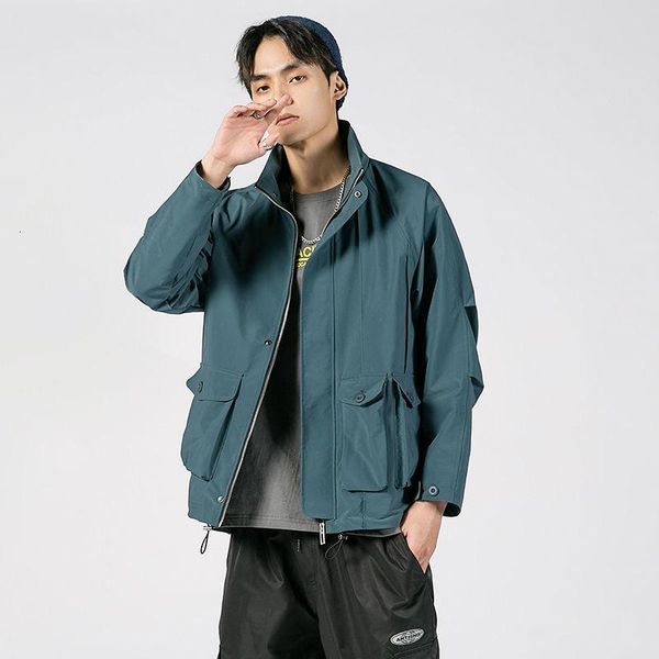 men's jackets jacket coat windbreaker solid color autumn workwear trend handsome loose streetwear tidal current hip hop, Black;brown
men's jackets jacket coat windbreaker solid color autumn workwear trend handsome loose streetwear tidal current hip hop, Black;brown