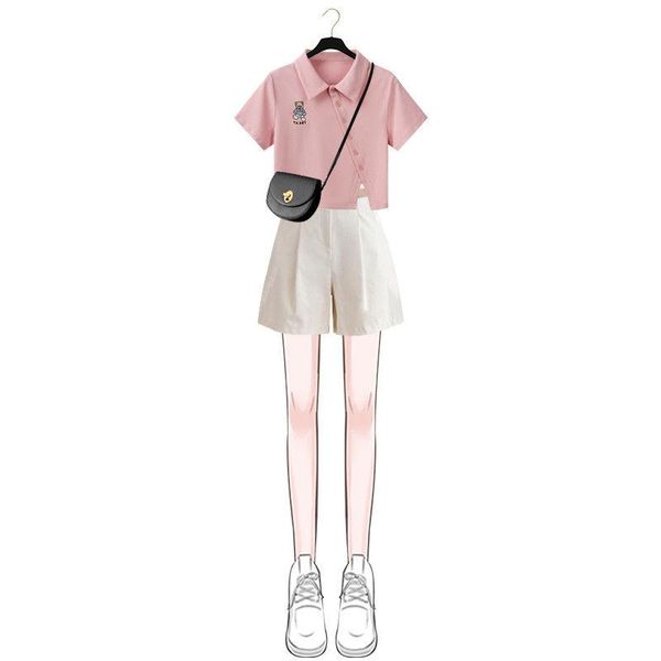 women's tracksuits summer style japanese sweet and thin single-breasted lapel t-shirt fashion loose wide-leg shorts two-piece suit, Gray
women's tracksuits summer style japanese sweet and thin single-breasted lapel t-shirt fashion loose wide-leg shorts two-piece suit, Gray