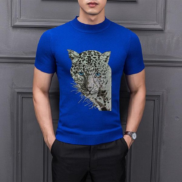 men's t-shirts spring knitted pullover design diamond leopard style winter sweater europe arrival t-shirt oversized, White;black
men's t-shirts spring knitted pullover design diamond leopard style winter sweater europe arrival t-shirt oversized, White;black