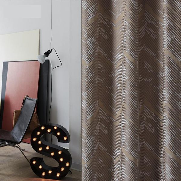 curtain & drapes custom nordic luxurious modern coffee geometry jacquard bedroom livingroom shading blackout m955
curtain & drapes custom nordic luxurious modern coffee geometry jacquard bedroom livingroom shading blackout m955