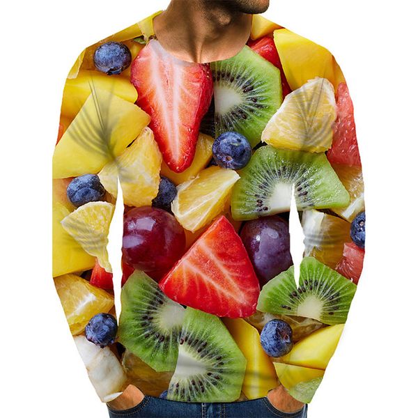 fruit mens 3d print t-shirt visual impact party streetwear round neck long sleeves graphic optical illusion plus size print daily, White;black
fruit mens 3d print t-shirt visual impact party streetwear round neck long sleeves graphic optical illusion plus size print daily, White;black
