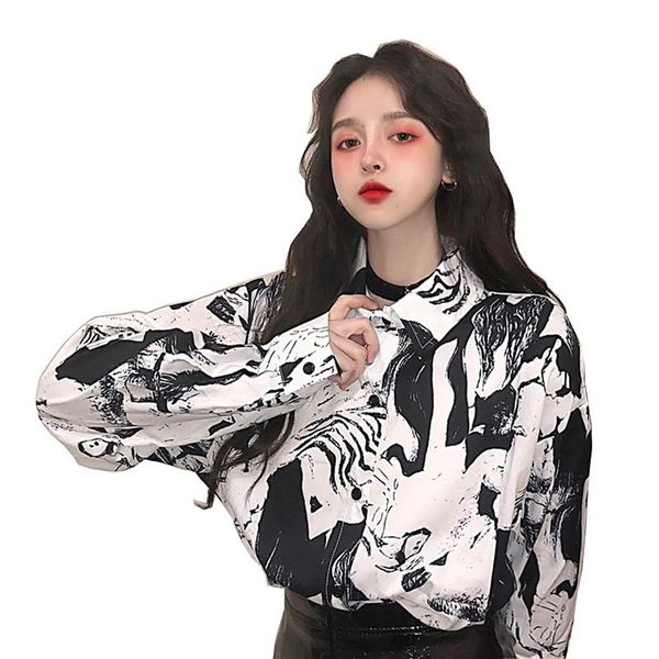women casual lady long sleeve fashion spring turn down street chiffon blouses xz576 women's & shirts, White
women casual lady long sleeve fashion spring turn down street chiffon blouses xz576 women's & shirts, White