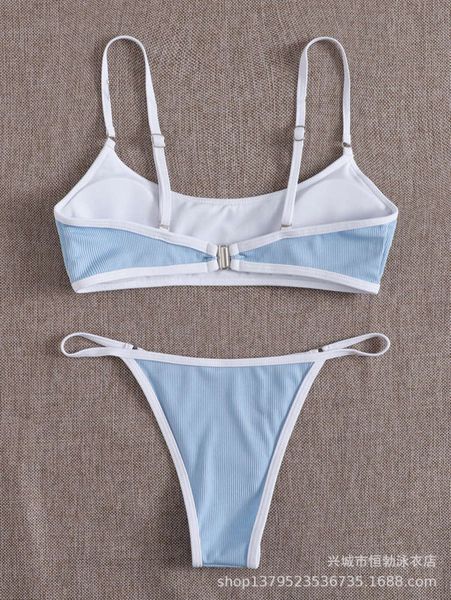 split women's swimsuit with plain texture and comfortable open back design hengbo, White;black
split women's swimsuit with plain texture and comfortable open back design hengbo, White;black