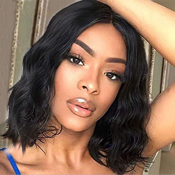 synthetic hairs lace wig body loose wave curly short hair sets, artificial fiber wigs suitable for all kinds of people in europe and the uni, Black
synthetic hairs lace wig body loose wave curly short hair sets, artificial fiber wigs suitable for all kinds of people in europe and the uni, Black