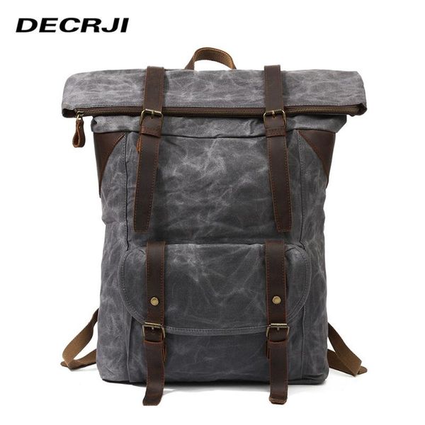travel mens backpack vintage genuine leather famous men's rucksack lapluxury bags canvas school male 2021
travel mens backpack vintage genuine leather famous men's rucksack lapluxury bags canvas school male 2021