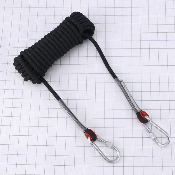 cords, slings and webbing 10m 10mm thickness tree climbing safety sling rappelling rope auxiliary cord equipment (black) 
cords, slings and webbing 10m 10mm thickness tree climbing safety sling rappelling rope auxiliary cord equipment (black)