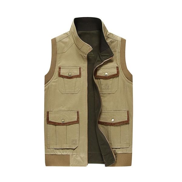 men's vests fall spring casual men patchwork khaki army green sleeveless 4xl 5xl vest coat , male man summer embroidery loose pockets, Black;white
men's vests fall spring casual men patchwork khaki army green sleeveless 4xl 5xl vest coat , male man summer embroidery loose pockets, Black;white