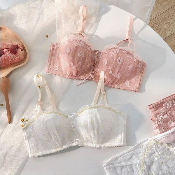 bras sets roseheart women fashion white blue lingerie wireless bra lace embroidery cotton panties briefs underwear a b, Red;black
bras sets roseheart women fashion white blue lingerie wireless bra lace embroidery cotton panties briefs underwear a b, Red;black