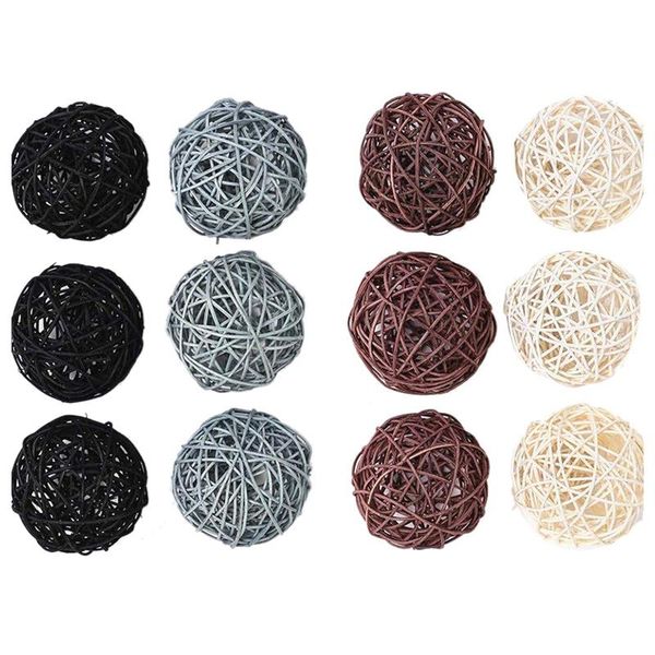 decorative objects & figurines 12-pack large rattan balls - for bowls, vase filler, coffee table decor, wedding party decoration
decorative objects & figurines 12-pack large rattan balls - for bowls, vase filler, coffee table decor, wedding party decoration