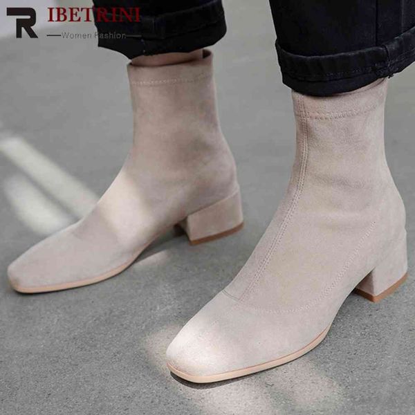 boots brand design stretch square toe chunky heels ins ankle boots women shoes woman, Black
boots brand design stretch square toe chunky heels ins ankle boots women shoes woman, Black