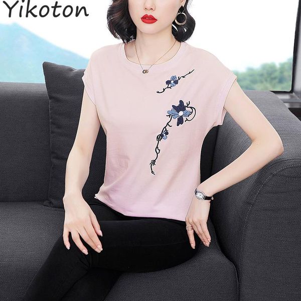 women cotton tshirt summer bat sleeve t shirt 2021 o-neck tee white blue solid basic female clothing fashion flower women's t-shirt
women cotton tshirt summer bat sleeve t shirt 2021 o-neck tee white blue solid basic female clothing fashion flower women's t-shirt