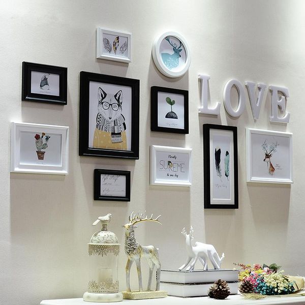 frames and mouldings european style 10 pcs/set po frame white black creative multi wall collage picture wooden for pos
frames and mouldings european style 10 pcs/set po frame white black creative multi wall collage picture wooden for pos