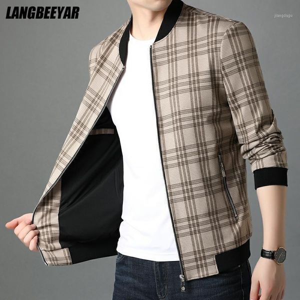 men's jackets grade designer brand casual fashion baseball collar mens coat jacket plaid windbreaker clothing 2021, Black;brown
men's jackets grade designer brand casual fashion baseball collar mens coat jacket plaid windbreaker clothing 2021, Black;brown