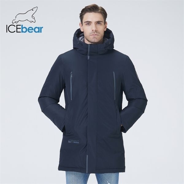men's clothing winter male jackets fashion brand hooded mwd21815i 211214, Black