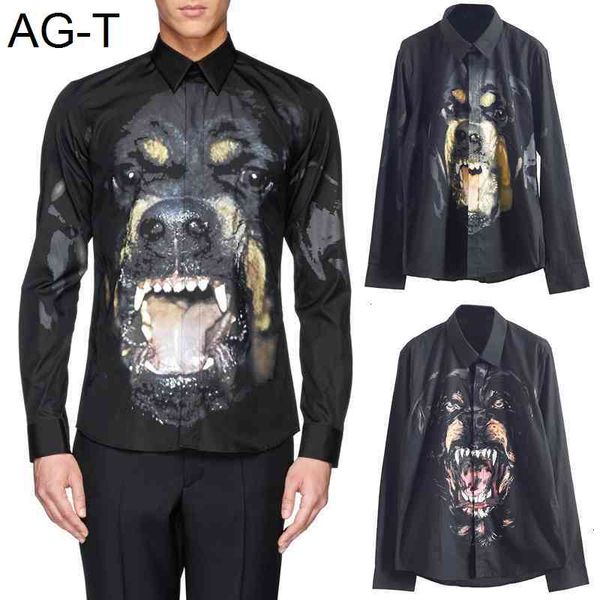 rottweiler dog design shirt for men casual 3d printed new arrival long sleeve slim fit male shirts, White;black
rottweiler dog design shirt for men casual 3d printed new arrival long sleeve slim fit male shirts, White;black