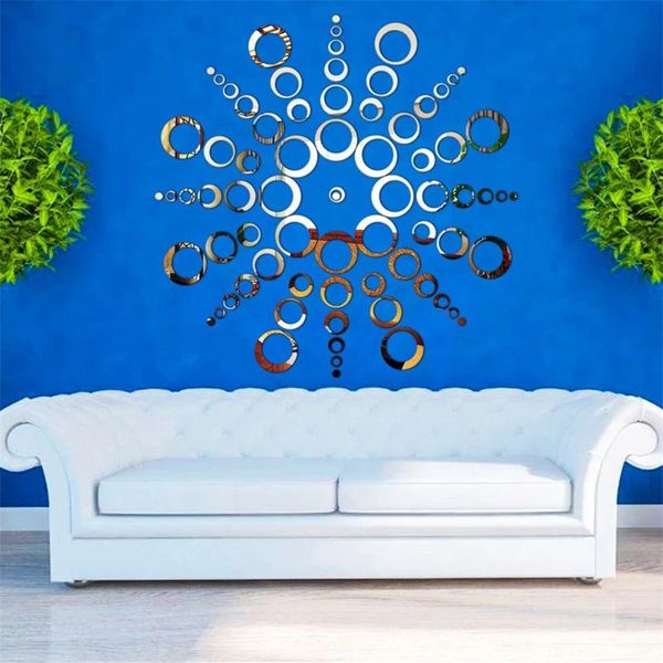 wall stickers 24pcs/set 3d diy circles sticker home decoration mirror for tv background decor acrylic
wall stickers 24pcs/set 3d diy circles sticker home decoration mirror for tv background decor acrylic