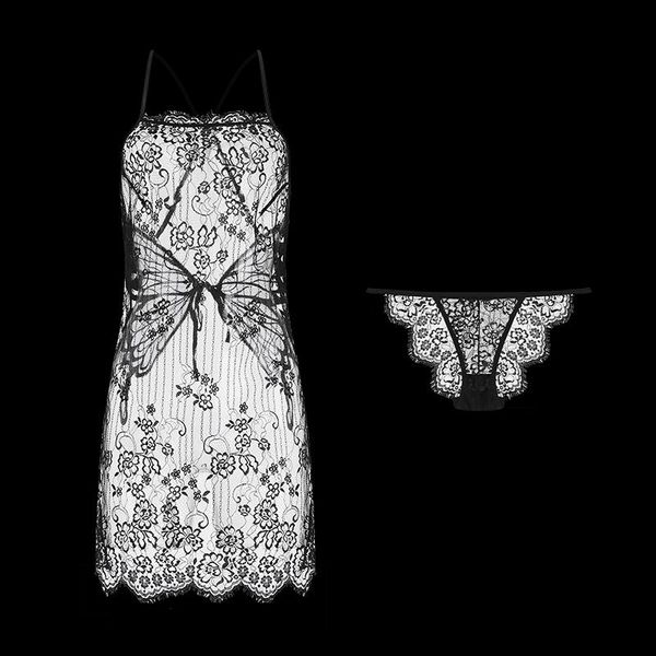 bras sets lingerie back butterfly embroidery lace eyelash suspender nightdress set, Red;black
bras sets lingerie back butterfly embroidery lace eyelash suspender nightdress set, Red;black