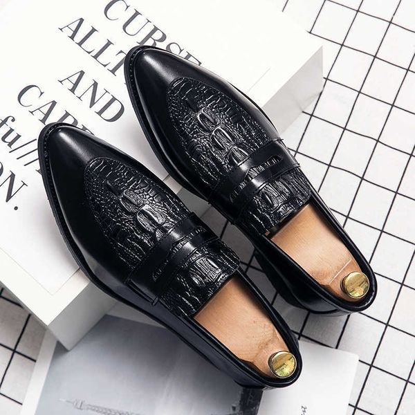 wholesale classic luxury luxury men's loafers handmade business dress shoes for male brand comfortable driving hombre leather footwear, Black
wholesale classic luxury luxury men's loafers handmade business dress shoes for male brand comfortable driving hombre leather footwear, Black