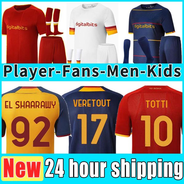 21 22 abraham soccer jersey pellegrini veretout fourth 2021 2022 zaniolo kumbulla totti el shaarawy shomurodov calcio maglia home and away m, Black;yellow
21 22 abraham soccer jersey pellegrini veretout fourth 2021 2022 zaniolo kumbulla totti el shaarawy shomurodov calcio maglia home and away m, Black;yellow