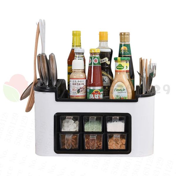 storage bottles & jars home double layer seasoning box kitchen shelf tool rack multifunction chopping block holder organizer
storage bottles & jars home double layer seasoning box kitchen shelf tool rack multifunction chopping block holder organizer