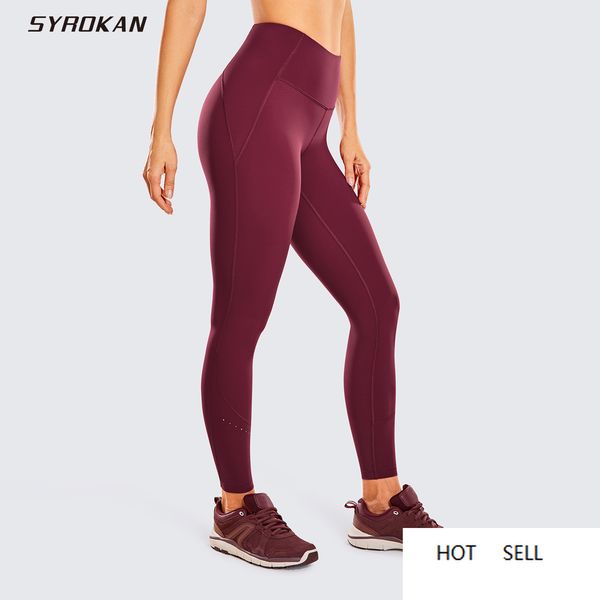 women's workout leggings 7/8 high waisted yoga pants with side pocket-25 inches, White;red
women's workout leggings 7/8 high waisted yoga pants with side pocket-25 inches, White;red