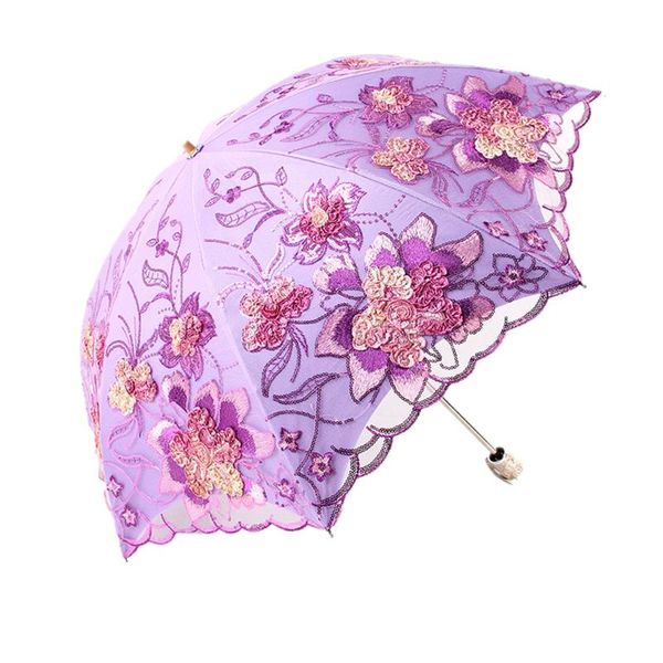 umbrellas exquisite embroidery parasol for women 2-fold uv umbrella female artistic lace sunshade nice gift
umbrellas exquisite embroidery parasol for women 2-fold uv umbrella female artistic lace sunshade nice gift