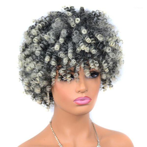 short synthetic wigs for women 6 color #1b #27 #30 #33 #613 heat resistant kinky loose curly wig with gift fast 1, Black
short synthetic wigs for women 6 color #1b #27 #30 #33 #613 heat resistant kinky loose curly wig with gift fast 1, Black