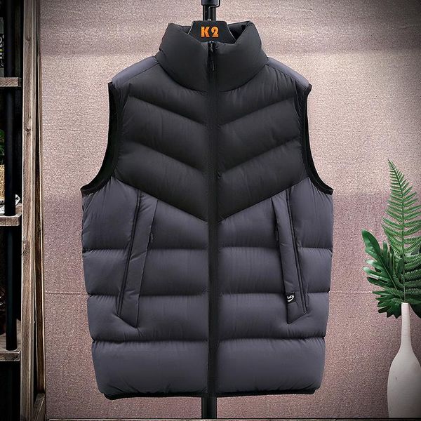 men's vests mens vest jacket 2021 winter warm sleeveless jackets male designer waistcoat plus size 8xl veste homme clothing, Black;white
men's vests mens vest jacket 2021 winter warm sleeveless jackets male designer waistcoat plus size 8xl veste homme clothing, Black;white