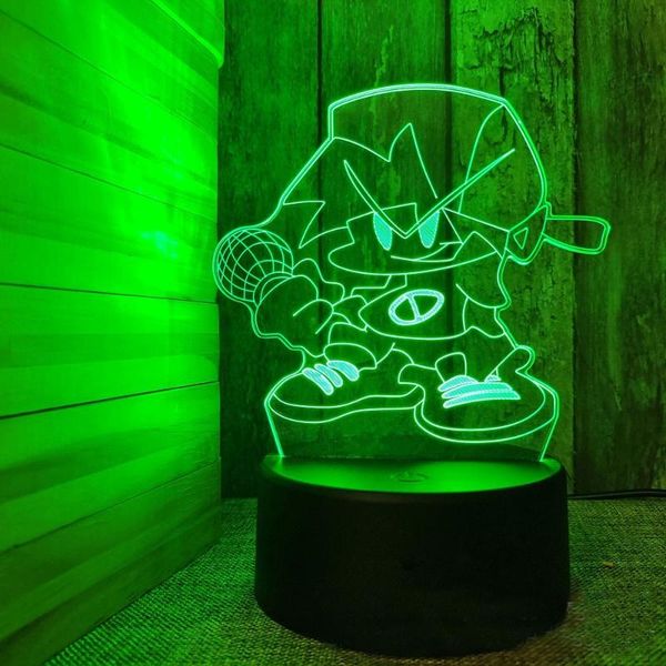 night lights 3d light friday boyfriend funk series touch remote control 16 color led bedside decoration christmas/birthday gift
night lights 3d light friday boyfriend funk series touch remote control 16 color led bedside decoration christmas/birthday gift