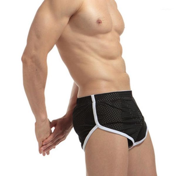 men's sleepwear men sides split pijama sleep bottom low rise nylon breathable boxer shorts plus size male casual mesh homewear underpan, Black;brown
men's sleepwear men sides split pijama sleep bottom low rise nylon breathable boxer shorts plus size male casual mesh homewear underpan, Black;brown