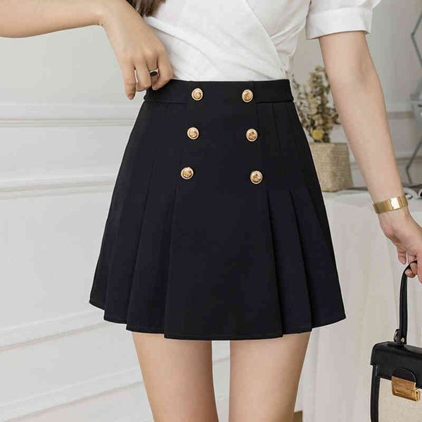 casual dresses summer double breasted mini skirts women high waist korean fashion womens clothing black white pleated skirt short, Black;gray
casual dresses summer double breasted mini skirts women high waist korean fashion womens clothing black white pleated skirt short, Black;gray
