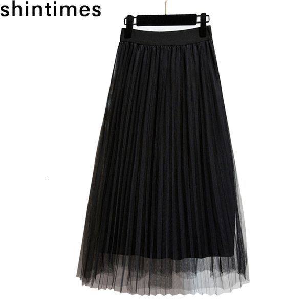 casual dresses spring autumn party skirt tulle s womens elastic high waist pink black long s elegant pleated f7v7, Black;gray
casual dresses spring autumn party skirt tulle s womens elastic high waist pink black long s elegant pleated f7v7, Black;gray