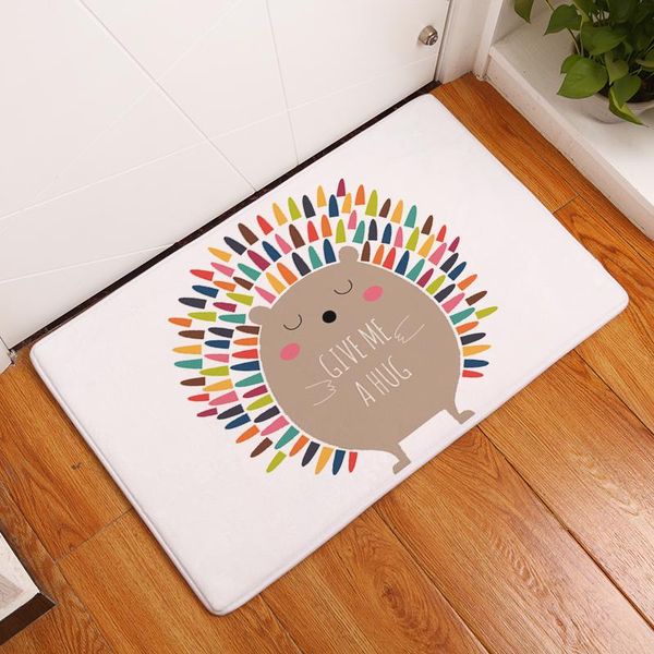 cushion/decorative pillow cartoon animal print hallway entrance doormat anti slip bath kitchen carpet home decor flannel plush living room r
cushion/decorative pillow cartoon animal print hallway entrance doormat anti slip bath kitchen carpet home decor flannel plush living room r
