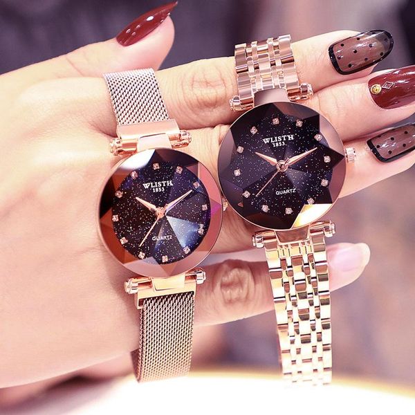 wristwatches stars women's watch fashion magnetic bracelet students women commercial tabulation, Slivery;brown
wristwatches stars women's watch fashion magnetic bracelet students women commercial tabulation, Slivery;brown