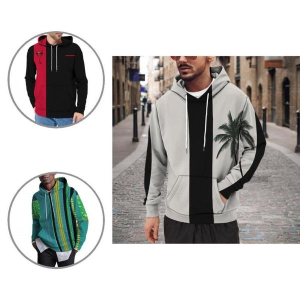men's sweaters big pocket trendy stripe drawstring 3d print hoodie colorful male warm for home, White;black
men's sweaters big pocket trendy stripe drawstring 3d print hoodie colorful male warm for home, White;black
