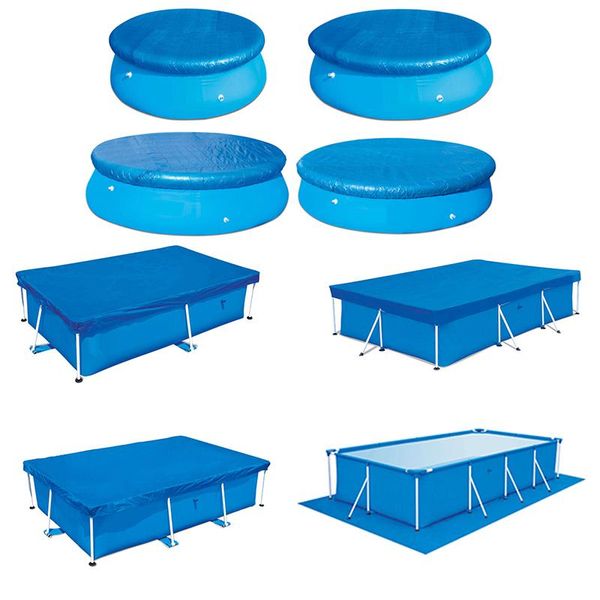 bath accessory set swimming pool cover dust rainproof blue round tarpaulin durable for family garden pools & accessories
bath accessory set swimming pool cover dust rainproof blue round tarpaulin durable for family garden pools & accessories