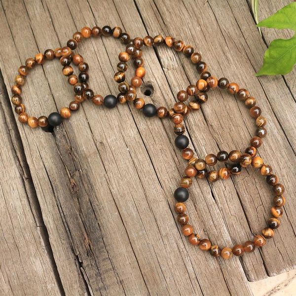 

beaded, strands 8mm natural stone,prayer bracelet,black onyx,tigers eye,protective,japamala bracelet,spiritual jewelry,meditation,inspiratio