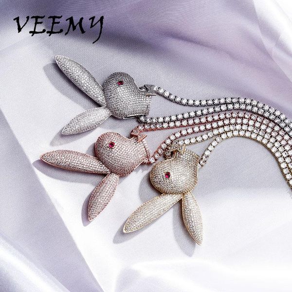 pendant necklaces veemy hip hop red eyed head with 4mm tennis chain copper micro pave cubic zirconia necklace for gift, Silver
pendant necklaces veemy hip hop red eyed head with 4mm tennis chain copper micro pave cubic zirconia necklace for gift, Silver