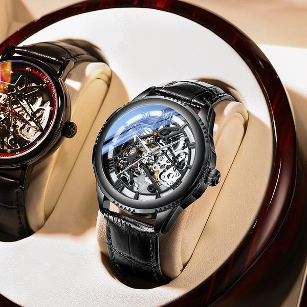 wristwatches mohdne automatic mechanical dermis hollow-carved man's wristwatch coated glass mirror british style waterproof watches for, Slivery;brown
wristwatches mohdne automatic mechanical dermis hollow-carved man's wristwatch coated glass mirror british style waterproof watches for, Slivery;brown