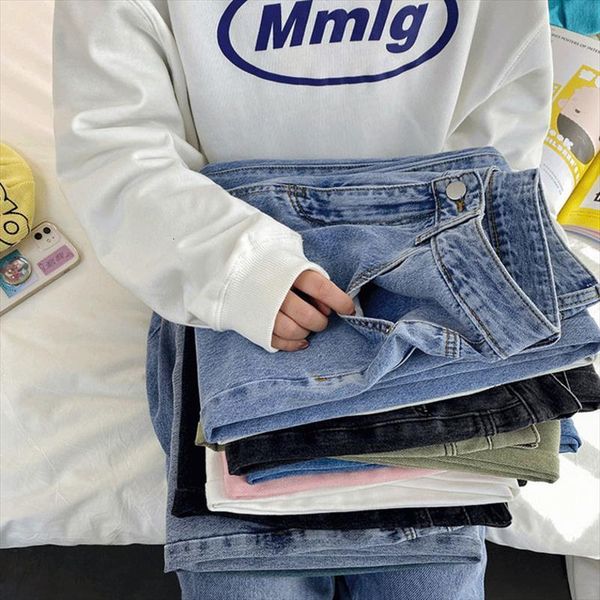privathinker korean jeans 10 women capris colors casual striaght denim spring harajuku female harem, Black;white
privathinker korean jeans 10 women capris colors casual striaght denim spring harajuku female harem, Black;white