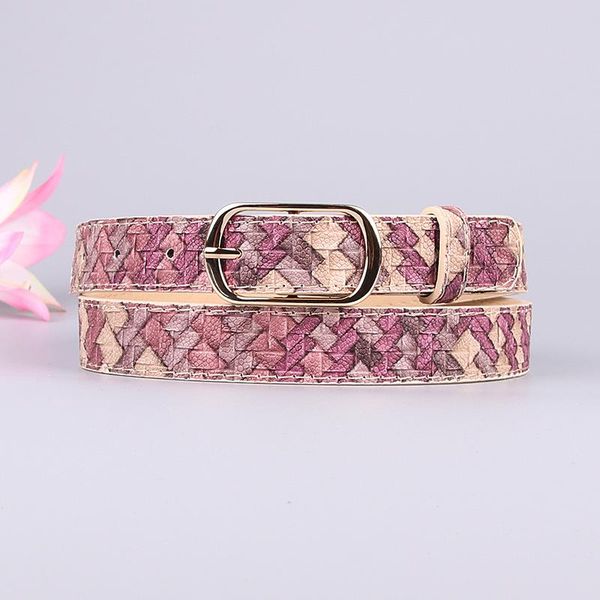 belts women's gold square buckle skinny waist belt imitation braided pattern fashion elegant ladies py94, Black;brown
belts women's gold square buckle skinny waist belt imitation braided pattern fashion elegant ladies py94, Black;brown