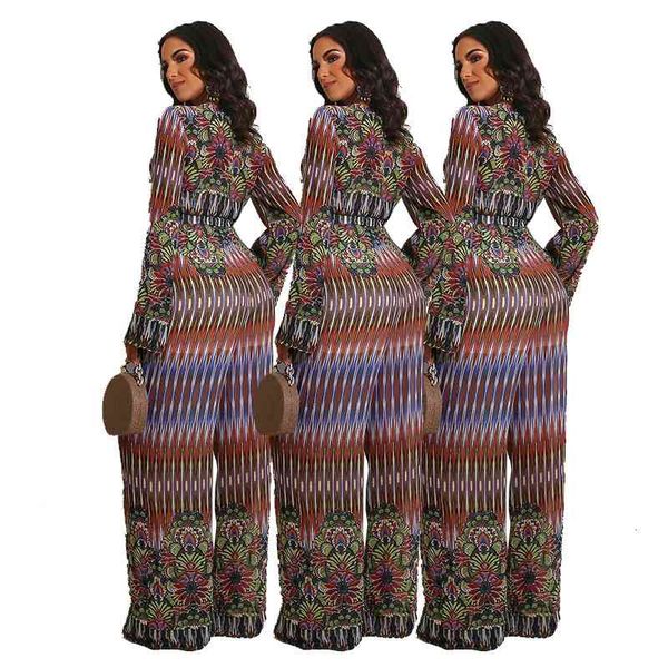 arrivals autumn stripes printing women sets deep v-neck long sleeve short high waist bodycon floor length pants, White
arrivals autumn stripes printing women sets deep v-neck long sleeve short high waist bodycon floor length pants, White