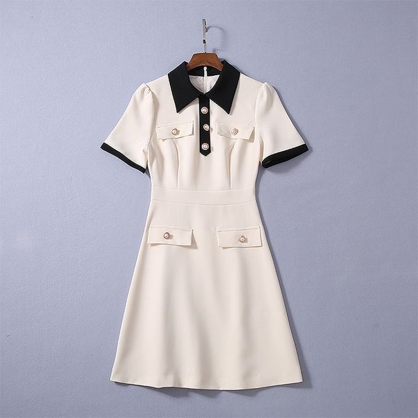 casual dresses new european and american women's dresses for spring short sleeve lapel contrast color fashionable button dress ehq5, Black;gray
casual dresses new european and american women's dresses for spring short sleeve lapel contrast color fashionable button dress ehq5, Black;gray