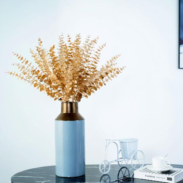 decorative flowers & wreaths simulation eucalyptus golden leaf year's lucky bucket with fan accessories flower arrangement diy
decorative flowers & wreaths simulation eucalyptus golden leaf year's lucky bucket with fan accessories flower arrangement diy