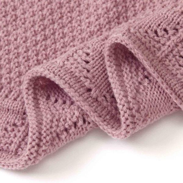 blankets & swaddling baby knitted born swaddle wrap crib quilt super soft toddler infantil stroller sofa bedding sleeping covers 100*80cm