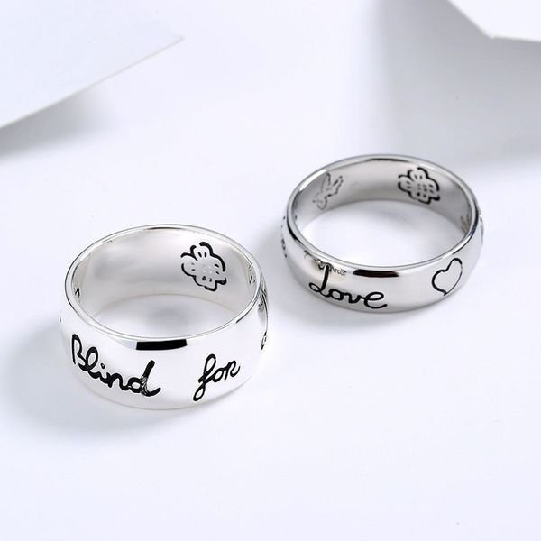 design jewelry double couple love fearless thai silver heart flower bird letter men's and women's ring
design jewelry double couple love fearless thai silver heart flower bird letter men's and women's ring