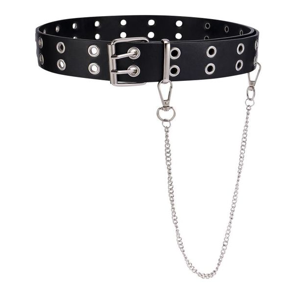belts 2021 fashion collocation product eyelet decorative metal buckle belt, Black;brown
belts 2021 fashion collocation product eyelet decorative metal buckle belt, Black;brown